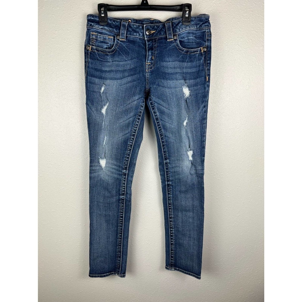 Miss Me Women's Size 29 Medium Wash Boyfriend Ankle Jeans - JB4009A54 - Picture 4 of 11